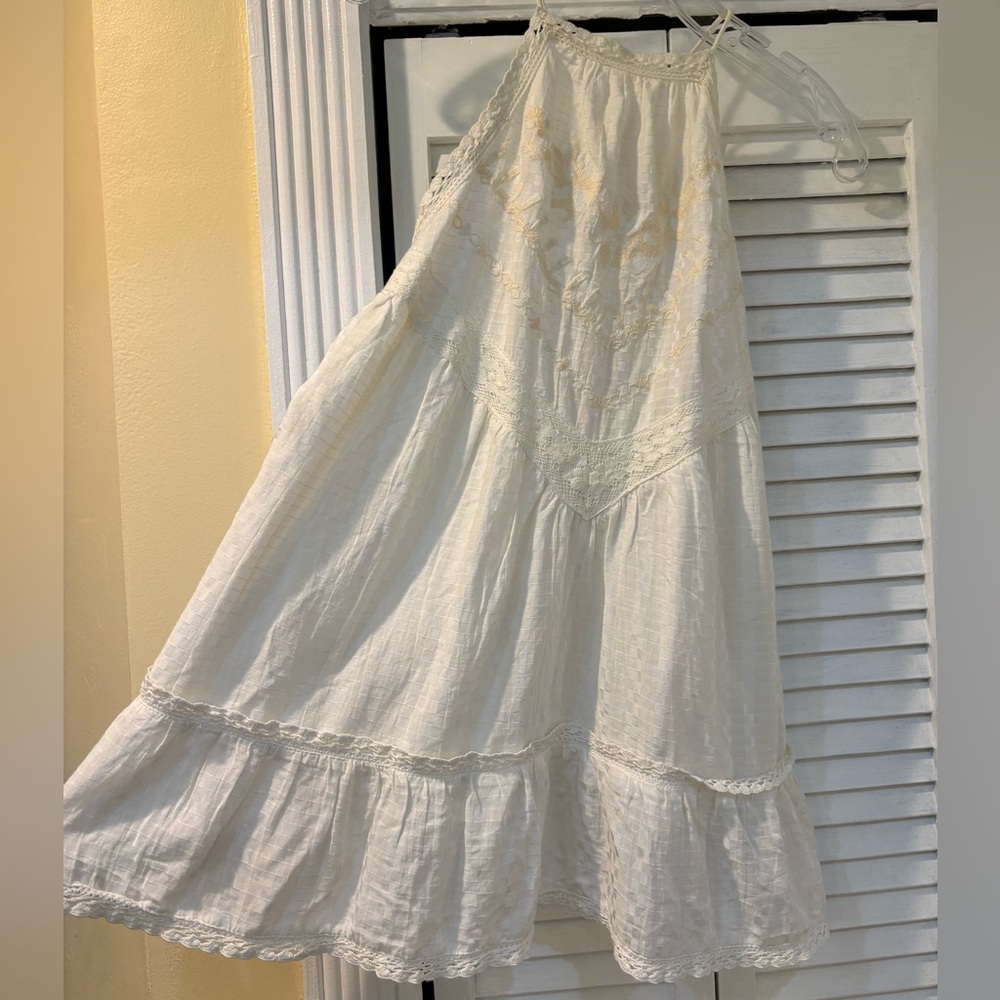 Free People Cream Tank Top